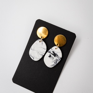 Marble 8, Ékszer, Fülbevaló, Lógó fülbevaló, Ékszerkészítés, MESKA