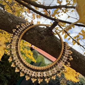 Gyöngyös fülbevalók - ékszer - fülbevaló - fülgyűrű - Meska.hu