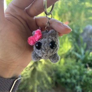 Mame hörcsög amigurumi kulcstartó - Meska.hu
