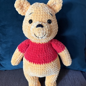 Micimackó amigurumi figura, Játék & Sport, Plüssállat & Játékfigura, Maci, Horgolás, MESKA