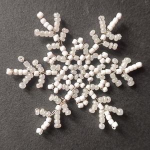 Hópihe gyöngy karácsonyfadísz szett - karácsony - karácsonyi lakásdekoráció - karácsonyfadíszek - Meska.hu Hópihe gyöngy karácsonyfadísz szett - karácsony - karácsonyi lakásdekoráció - karácsonyfadíszek - Meska.hu