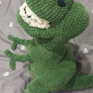 Horgolt Dínó (T-rex) - játék & sport - plüssállat & játékfigura - plüss dínók - Meska.hu