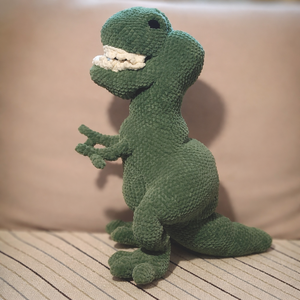 Horgolt Dínó (T-rex), Játék & Sport, Plüssállat & Játékfigura, Plüss dínók, Horgolás, Varrás, MESKA