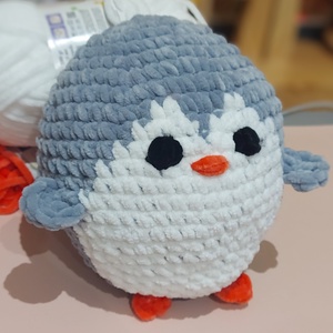 Horgolt pingvin, Játék & Sport, Plüssállat & Játékfigura, Pingvin, Varrás, Horgolás, MESKA