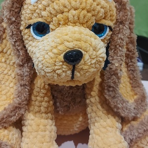 Horgolt Kutyus - játék & sport - plüssállat & játékfigura - kutya - Meska.hu