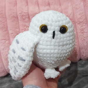 Horgolt Hóbagoly - Meska.hu