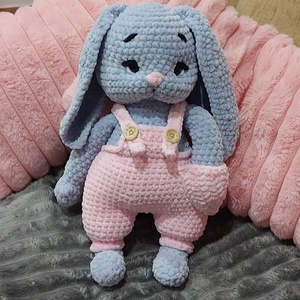 Horgolt Nyuszi - játék & sport - plüssállat & játékfigura - nyuszi - Meska.hu