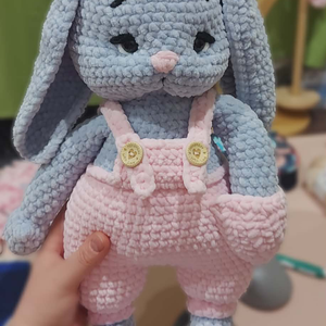 Horgolt Nyuszi - játék & sport - plüssállat & játékfigura - nyuszi - Meska.hu