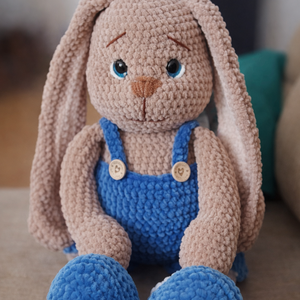 Horgolt Nyuszi, Játék & Sport, Plüssállat & Játékfigura, Nyuszi, Horgolás, Varrás, MESKA