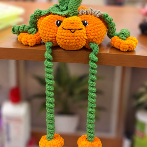 Horgolt tök haver - otthon & életmód - dekoráció - halloween - halloweeni tök - Meska.hu
