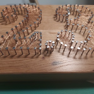 Drótkép házszám - otthon & életmód - ház & kert - házszám - Meska.hu