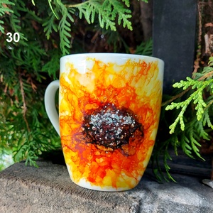 bögre festett, Otthon & Életmód, Konyhafelszerelés, tálalás, Tálalás, Bögre & Csésze, Festett tárgyak, MESKA