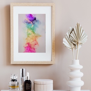 Csakra Alcohol ink art - művészet - festmény - festmény vegyes technika - Meska.hu