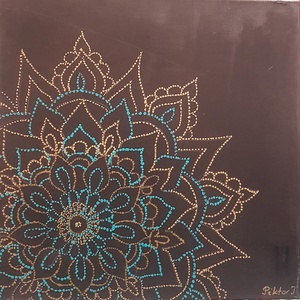 Mandala - Akril festmény, Művészet, Festmény, Akril, Festészet, MESKA