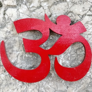 AUM OM spirituális meditáció Aum Om / hinduizmus jóga spirituális szimbólum - otthon & életmód - dekoráció - dísztárgy - Meska.hu