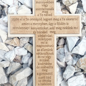 Házi áldás áldás Mi atyánk fa tábla gravírozott házáldás , Otthon & Életmód, Vallás, Házi áldás, Gravírozás, pirográfia, MESKA