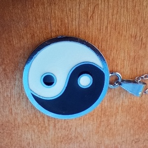 Nyaklánc egyedi spirituális Yin-yang nyaklánc - ékszer - nyaklánc - medálos nyaklánc - Meska.hu