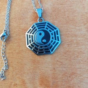 Nyaklánc egyedi spirituális Yin-yang nyaklánc - ékszer - nyaklánc - medálos nyaklánc - Meska.hu