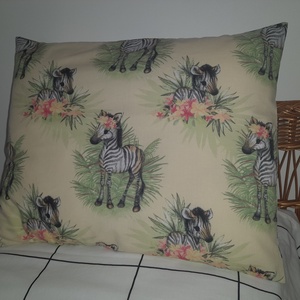 Zebu a kis zebra párnahuzat  - játék & sport - ovis felszerelés - ovis párna, kispárna - Meska.hu