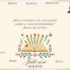 Búcsúztató ajándék A3 / A4 méret Falikép, Tablókép, Egyedi Ajándék, Tanárbúcsúztató, Ballagás - művészet - grafika & illusztráció - digitális - Meska.hu
