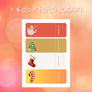 Adventi kuponok gyerekeknek  24+4 db nyomtatható kupon az adventi naptárba - karácsony - adventi díszek - adventi naptár - Meska.hu