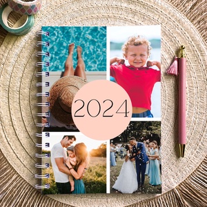Fényképes, egyedi borítós határidőnapló 2024 - otthon & lakás - papír írószer - naptár & tervező - Meska.hu