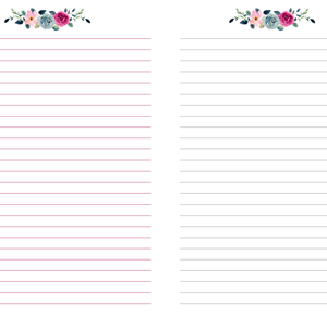 Gabriella - Díszített spirálfüzet, egyedi, névre szóló  - otthon & életmód - papír, írószer - jegyzetfüzet & napló - Meska.hu