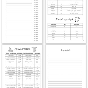 Tavaszi virágos mintás receptfüzet, receptgyűjtő spirálfüzet - otthon & életmód - konyhafelszerelés, tálalás - sütés, főzés - receptfüzet - Meska.hu