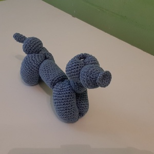 Horgolt lufikutya plüss - játék & sport - plüssállat & játékfigura - kutya - Meska.hu