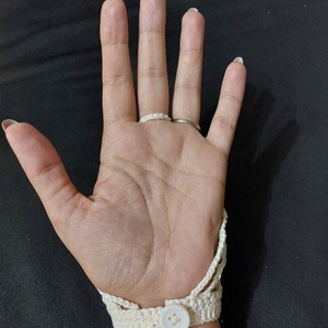 Horgolt Halloweeni csuklódísz / Pókhálós jelmez kiegészítő - otthon & életmód - dekoráció - halloween - halloweeni jelmez és kiegészítők - Meska.hu