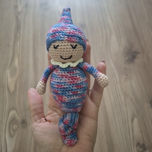 Egyedi, horgolt baba - Meska.hu