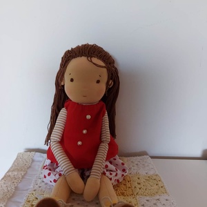  Márta, Waldorf öltöztető baba - Meska.hu