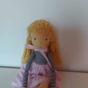  Lili, öltöztethető Waldorf baba - játék & sport - baba & babaház - öltöztethető baba - Meska.hu