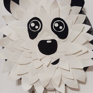 Panda falidsz, Otthon & Életmód, Dekoráció, Fali és függő dekoráció, Falra akasztható dekor, Mindenmás, MESKA
