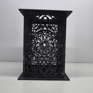 Lézervágott fa hangulatlámpa � áttört csipkemintával - otthon & életmód - lámpa - hangulatlámpa - Meska.hu