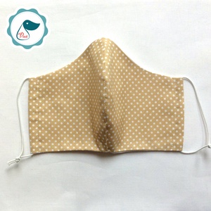Egyedi szájmaszk - pöttyös kiskamasz szájmaszk - textil szájmaszk - egészségügyi szájmaszk - mosható szájmaszk -  - Meska.hu