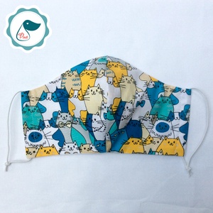 Egyedi szájmaszk - kiskamasz szájmaszk - textil szájmaszk - egészségügyi szájmaszk - mosható szájmaszk -  - Meska.hu