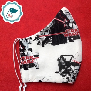 Maszk - egyedi szájmaszk - Star Wars - férfi szájmaszk - textil szájmaszk - egészségügyi szájmaszk -  - Meska.hu