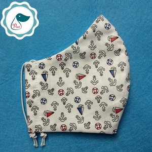  Egyedi szájmaszk - kiskamasz szájmaszk - textil szájmaszk - egészségügyi szájmaszk - mosható szájmaszk -  - Meska.hu