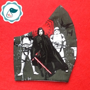 Egyedi szájmaszk - Star Wars felnőtt női és teenager szájmaszk - textil szájmaszk - egészségügyi szájmaszk -  - Meska.hu