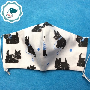 AKCIÓ - Egyedi szájmaszk - kutyás gyerek szájmaszk - textil szájmaszk - egészségügyi szájmaszk - mosható szájmaszk -  - Meska.hu