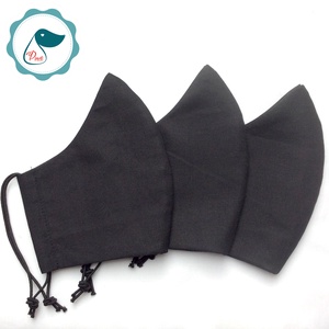 Egyedi 3db szájmaszk - fekete férfi szájmaszk - textil szájmaszk - egészségügyi szájmaszk - férfi & uniszex - férfi & uniszex - Meska.hu