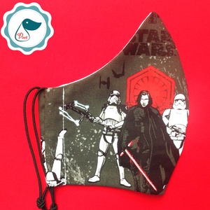 Egyedi szájmaszk -Star Wars férfi szájmaszk - textil szájmaszk - egészségügyi szájmaszk -  - Meska.hu