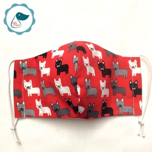 Egyedi kutyás maszk - gyerek arcmaszk - textil szájmaszk - egészségügyi szájmaszk - mosható szájmaszk - gyerek - gyerek - Meska.hu