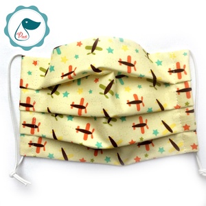Egyedi szájmaszk -repülős gyerek- kiskamasz szájmaszk - textil szájmaszk - egészségügyi szájmaszk -  - Meska.hu