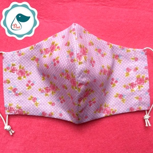 Egyedi virágos maszk - gyerek arcmaszk - textil szájmaszk - egészségügyi szájmaszk - mosható szájmaszk - gyerek - gyerek - Meska.hu
