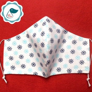 Egyedi szájmaszk - férfi mintás szájmaszk - textil szájmaszk - egészségügyi szájmaszk -  - Meska.hu