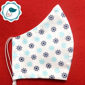 Egyedi szájmaszk - férfi mintás szájmaszk - textil szájmaszk - egészségügyi szájmaszk -  - Meska.hu