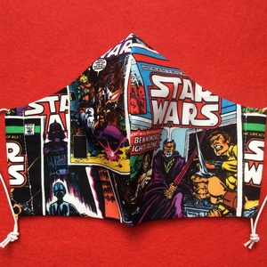 Egyedi szájmaszk -Star wars - férfi  szájmaszk - textil szájmaszk - egészségügyi szájmaszk -  - Meska.hu