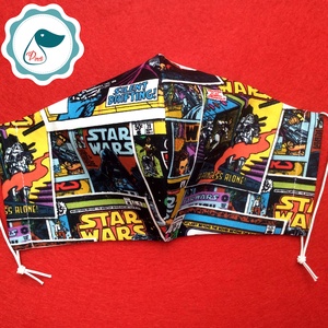 Egyedi szájmaszk - Star Wars - férfi szájmaszk - textil szájmaszk - egészségügyi szájmaszk -  - Meska.hu